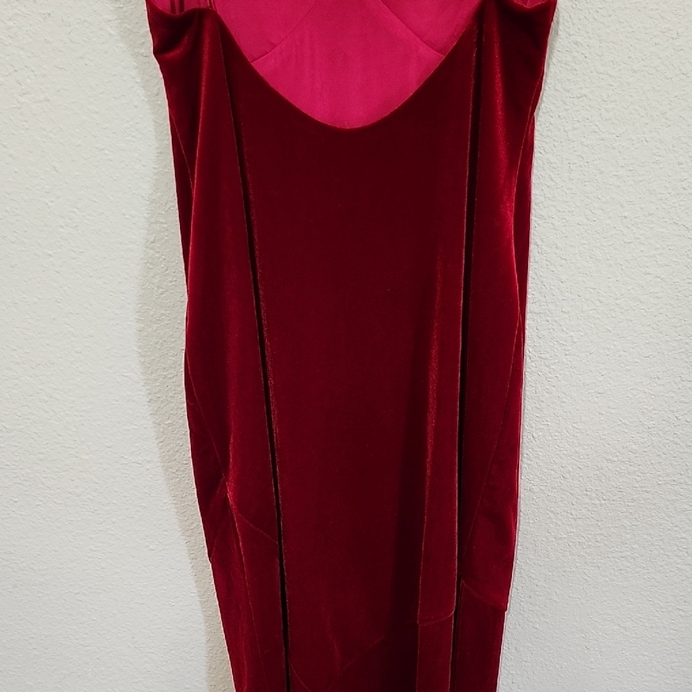 Lovers + Friends Red Spaghetti Strap Slip Dress - Picture 8 of 9